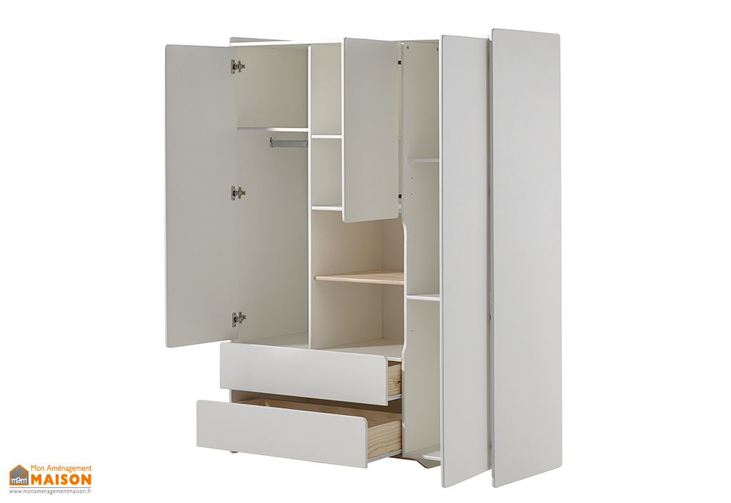 Chambre Bebe Complete Lit Armoire 140 Cm Commode A Langer Kiddy Vipack