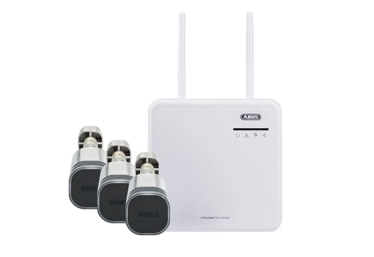 Kit 3 serrures connectées ABUS + unité de commande WLX Pro Access