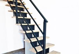 Escalier Pliable en Bois Comfort 190 à 310 cm – Finition Huilée - Klapster