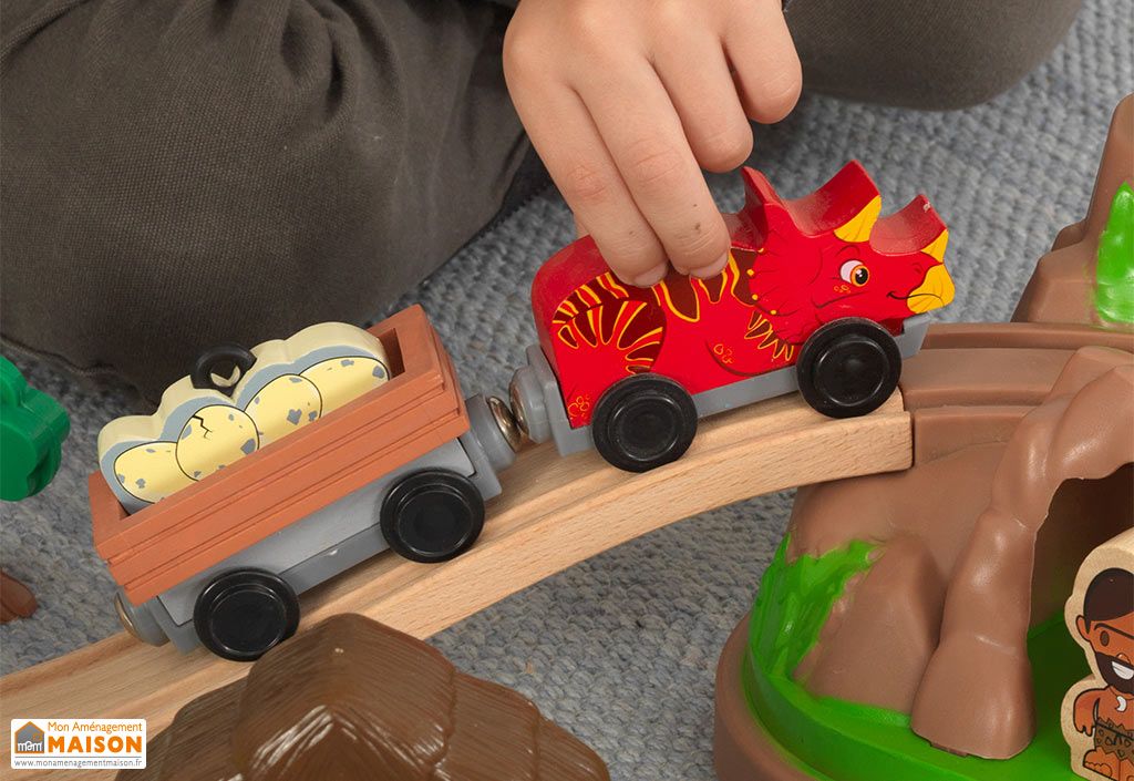 Circuit de train en bois Bucket Top - KidKraft