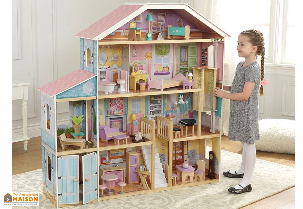 Maison de poupées en bois - Voila