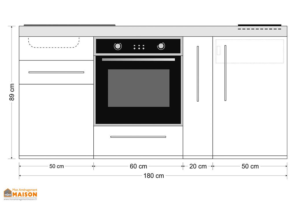 Mini-cuisine réfrigérateur, four, induction, épicier MPB180A (Pls coloris)  - Stengel