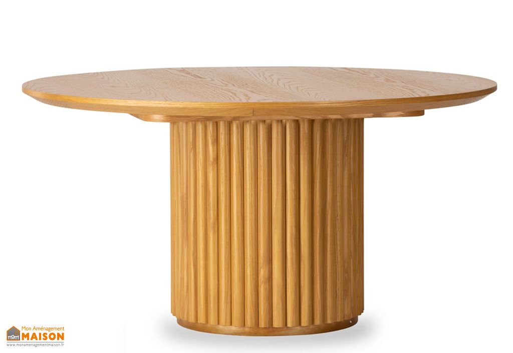 Table à manger ronde en marbre - ø 120 x 75 cm - Athezza